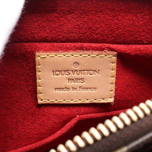 LOUIS VUITTON Authentic Brown Monogram Leather Shoulder Bag - Picture 5 of 8